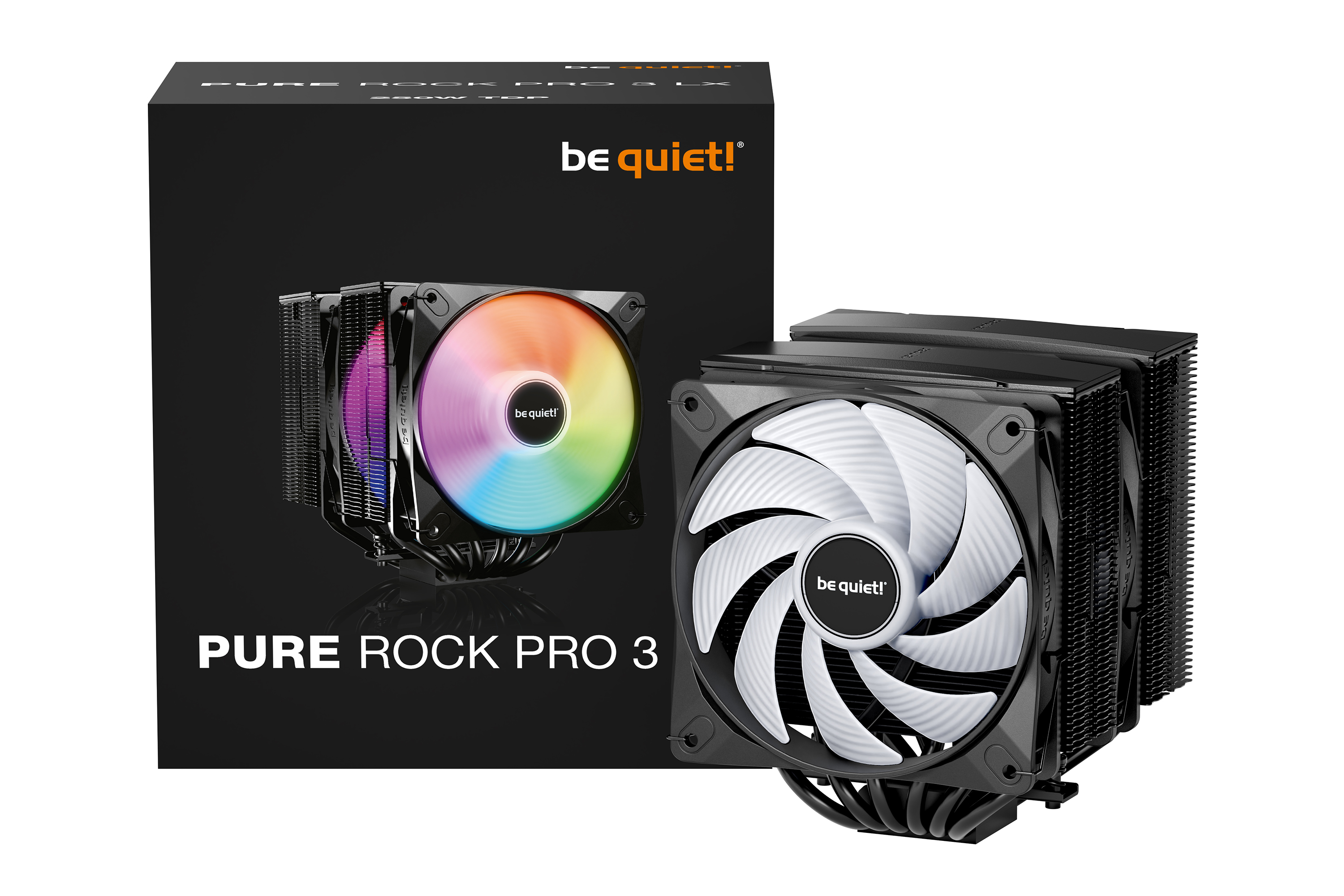Система охлаждения Be quiet! PURE ROCK PRO 3 LX [120 x 120 мм, 2000 об/мин, 34.8 дБ, 4 pin]