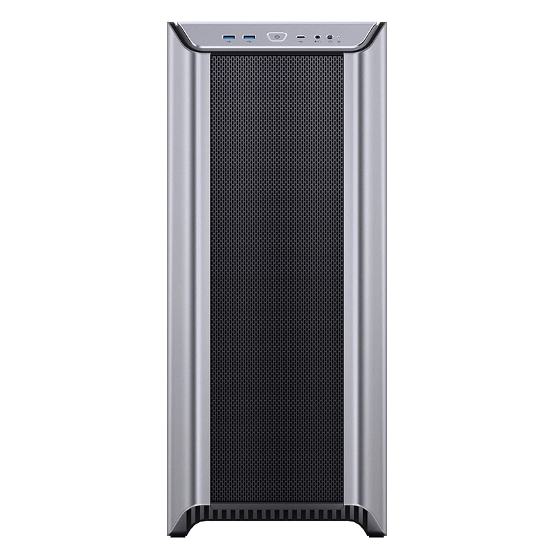 Корпус Jonsbo D500 (D500 Silver) [Full Tower, 3 x 140 мм, серебристый]