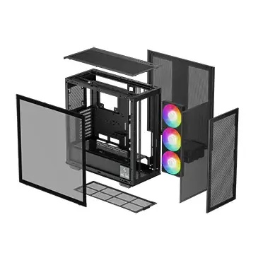 Компьютерный корпус Deepcool MORPHEUS без Б/П
