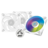 Комплект вентиляторов для корпуса Arctic Cooling P12 PWM PST A-RGB WH [120 мм, 2000 об/мин, 48.8 CFM, 22.5 дБ, PWM]