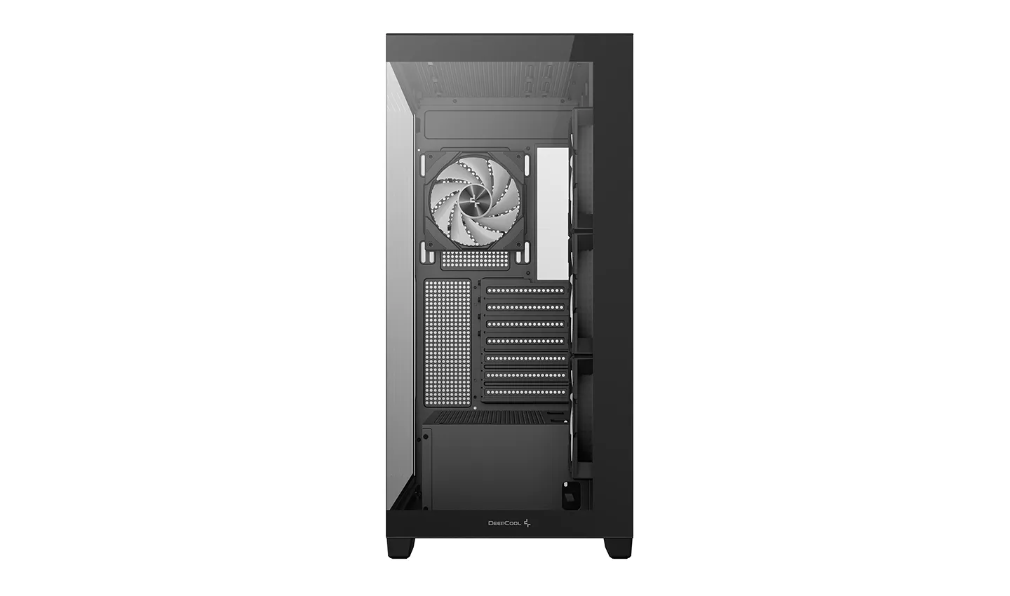 Корпус DeepCool CG580 4F (R-CG580-BKADA4-G-1) [Midi Tower, 4x 120 мм ARGB, черный]