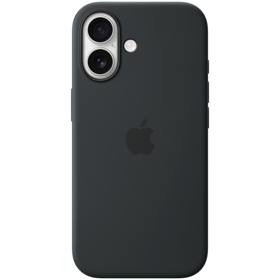 iPhone 17 Silicone Case with MagSafe - Black (MGF14ZM/A), Model A3558