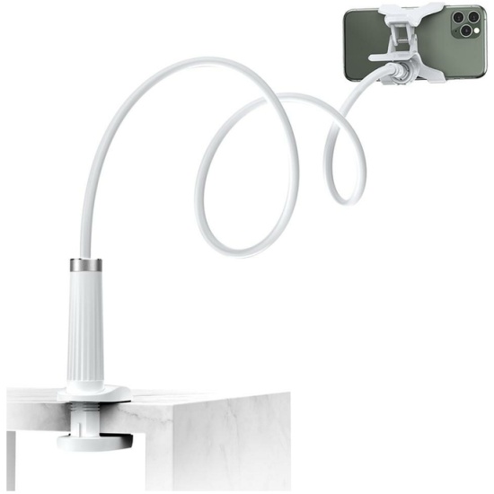 Гибкий держатель для телефона с кронштейном Ugreen LP113 (30488) белый