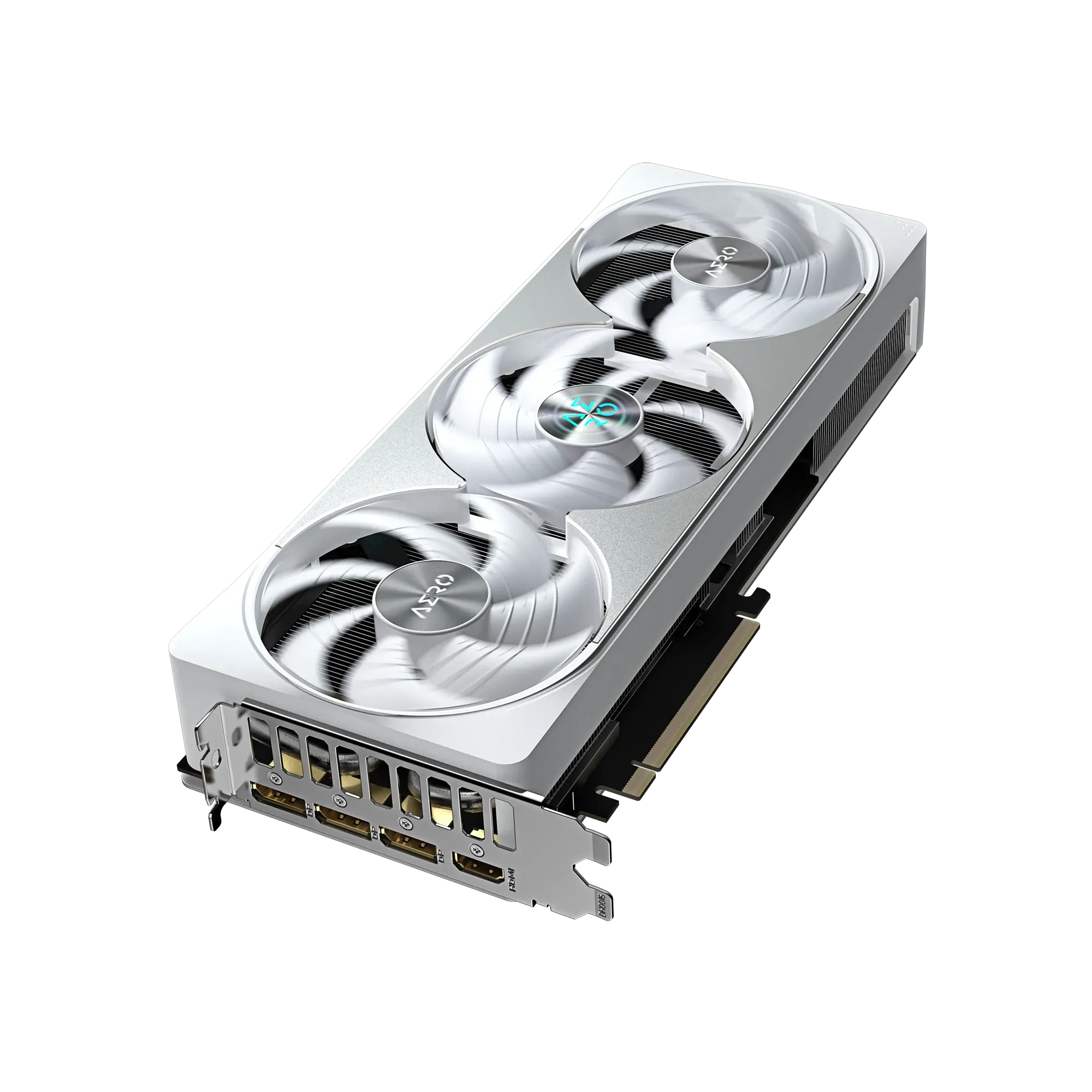 Видеокарта Gigabyte GeForce RTX 5080 AERO OC SFF 16G (GV-N5080AERO OC-16GD) 16 ГБ, GDDR7, 256 бит, HDMI, DisplayPort (3 шт)