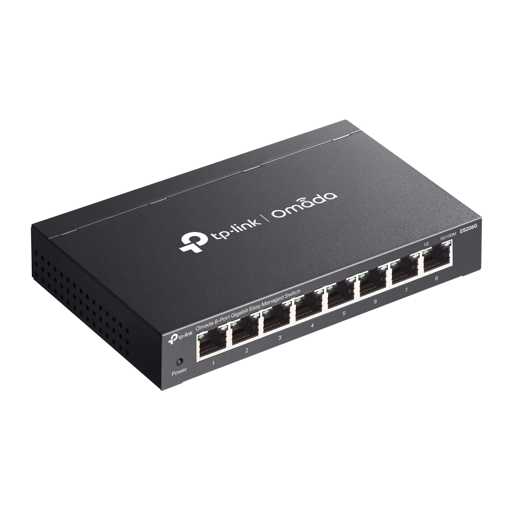 Коммутатор TP-Link Omada ES208G GbE Easy Managed  8-портовый 