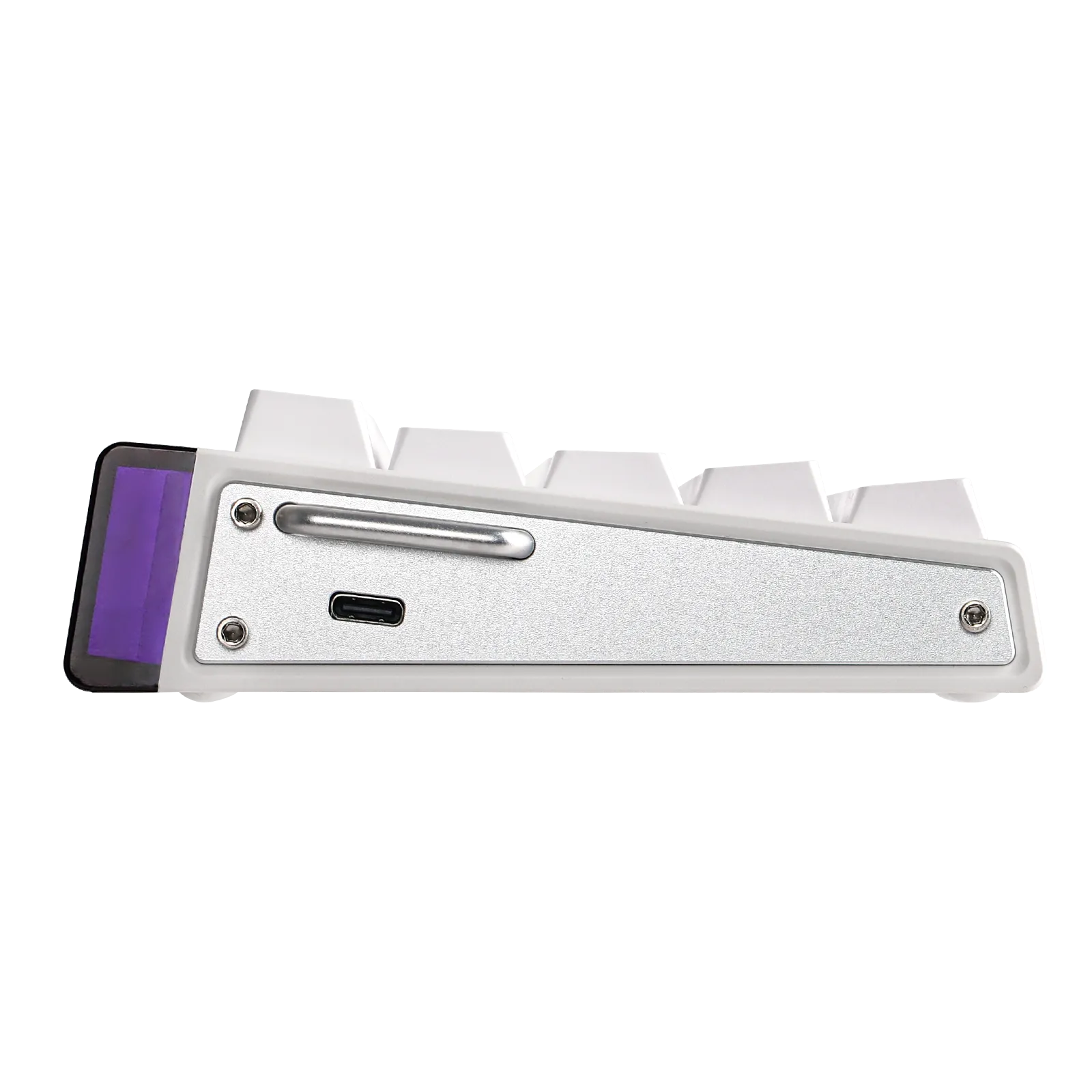 Клавиатура Aula HERO 68 HE [механическая, проводная, RGB подсветка, Black King Switch, белая]