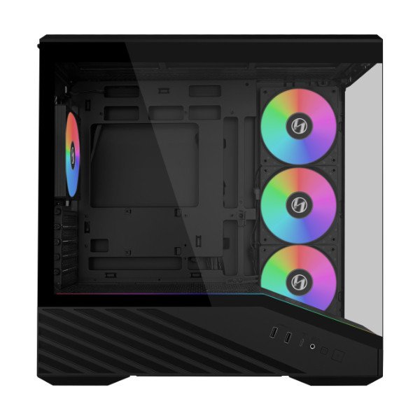 Корпус Lian Li Vector V100 MINI (G99.V100RMIX.00) [Mini Tower, Черный]