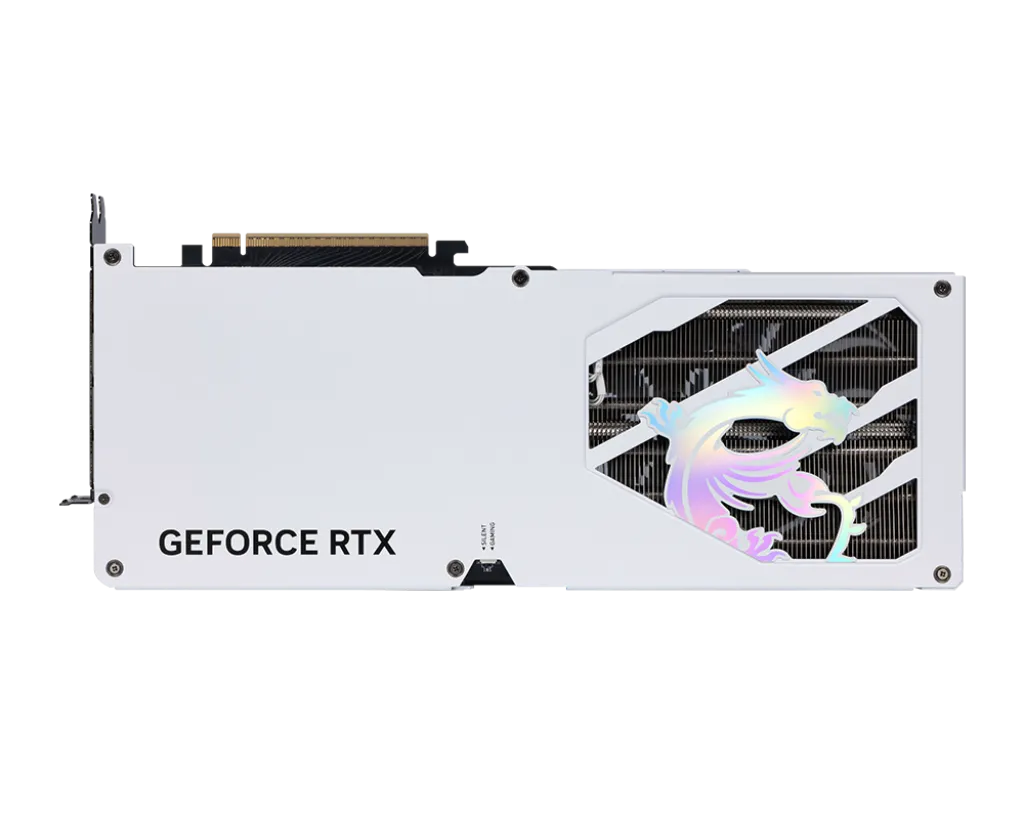 Видеокарта MSI GeForce RTX 5080 16G GAMING TRIO WHITE (G5080-16GTW) [16 ГБ, GDDR7, 256 бит, HDMI, DisplayPort (3 шт)]