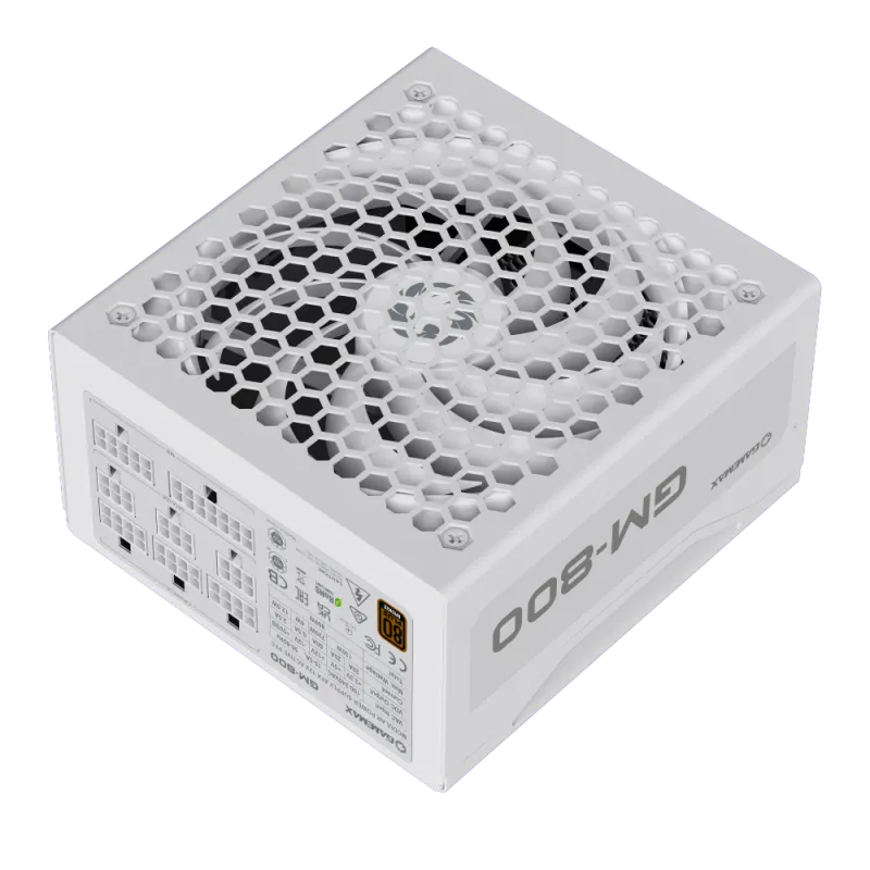 Блок питания GameMax GM-800 [800 Вт, 80 PLUS Bronze, 8x SATA, 2x 6+2 pin PCIe, 1x 4+4 pin CPU]