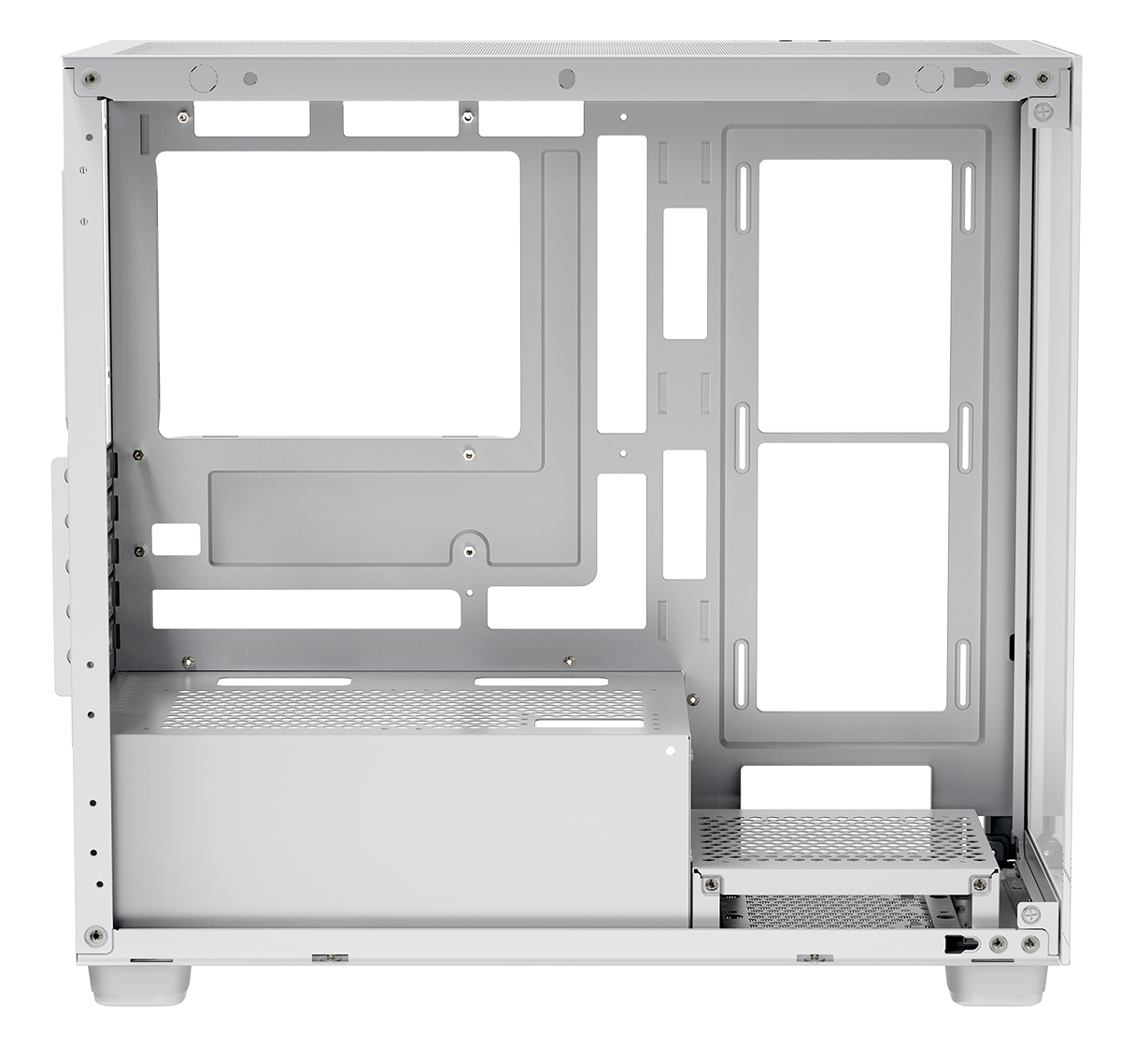 Корпус Ocypus Gamma C52 (Gamma-C52-WHD000XX-GL) [Mini Tower, белый]