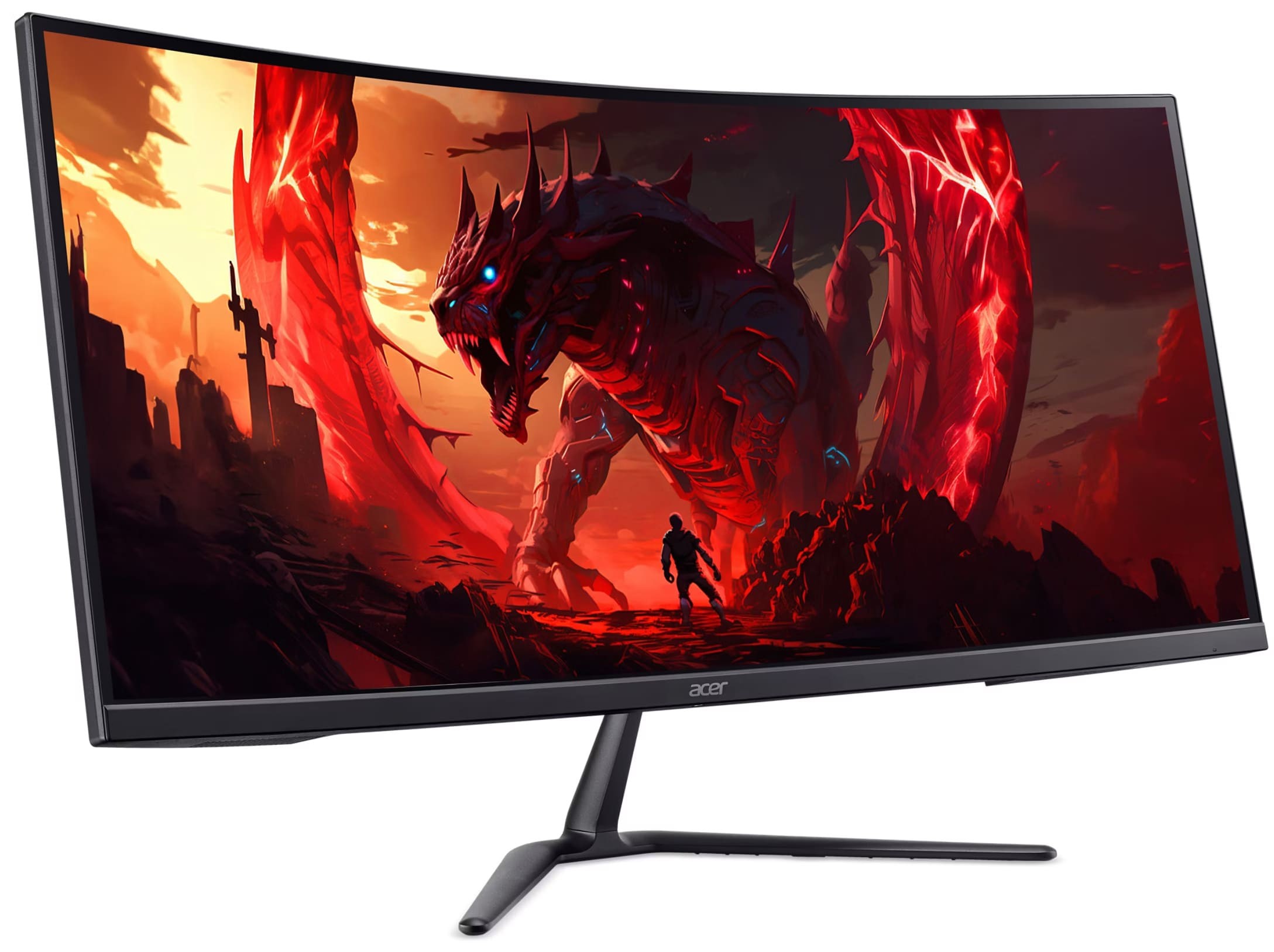 Монитор Acer Nitro ED340CURX0bmiipx (UM.CE0EE.009) [34", VA, 3440x1440, 200 Гц, 1 мс, HDMI x2, DisplayPort]