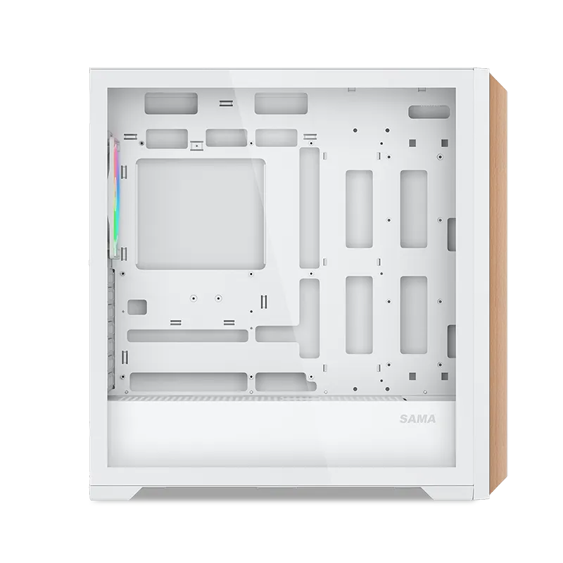 Корпус Sama Z60 [Midi Tower, 4×140 мм ARGB, белый]