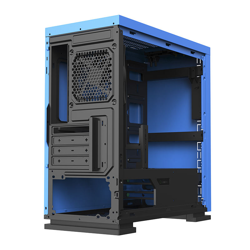 Корпус ПК GameMax, EXPEDITION H605-BLU, без БП - купить в интернет-магазине Forcecom.kz Корпус ПК GameMax, EXPEDITION H605-BLU, без БП