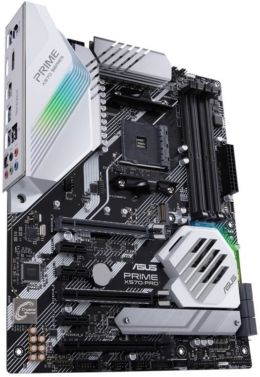 Материнская плата ASUS PRIME X570-PRO [AM4, AMD X570, 4xDDR 4, 2xM.2, 3xPCI-E x16, Standard-ATX]