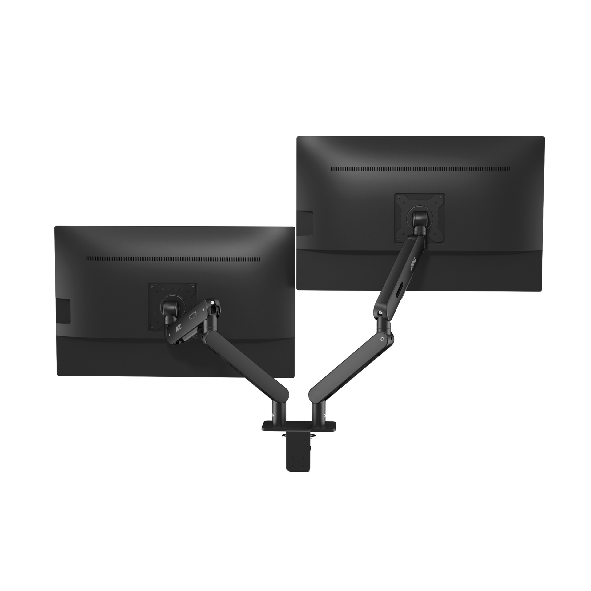 Крепление для 2 мониторов AOC, диаг. экр. от 13'' до 27'', 2-9 кг. USB-hub AM420B