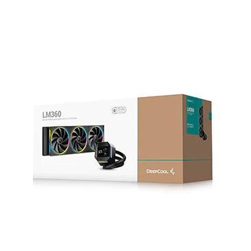Система охлаждения DeepCool LM360 [120 мм, 2400 об/мин, 38,71 дБ, 4 pin]