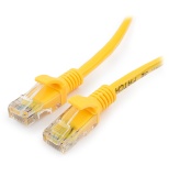Патч-корд Cablexpert PP12-15M/Y, желтый Cable Patch cord UTP 5e-Cat 15 m