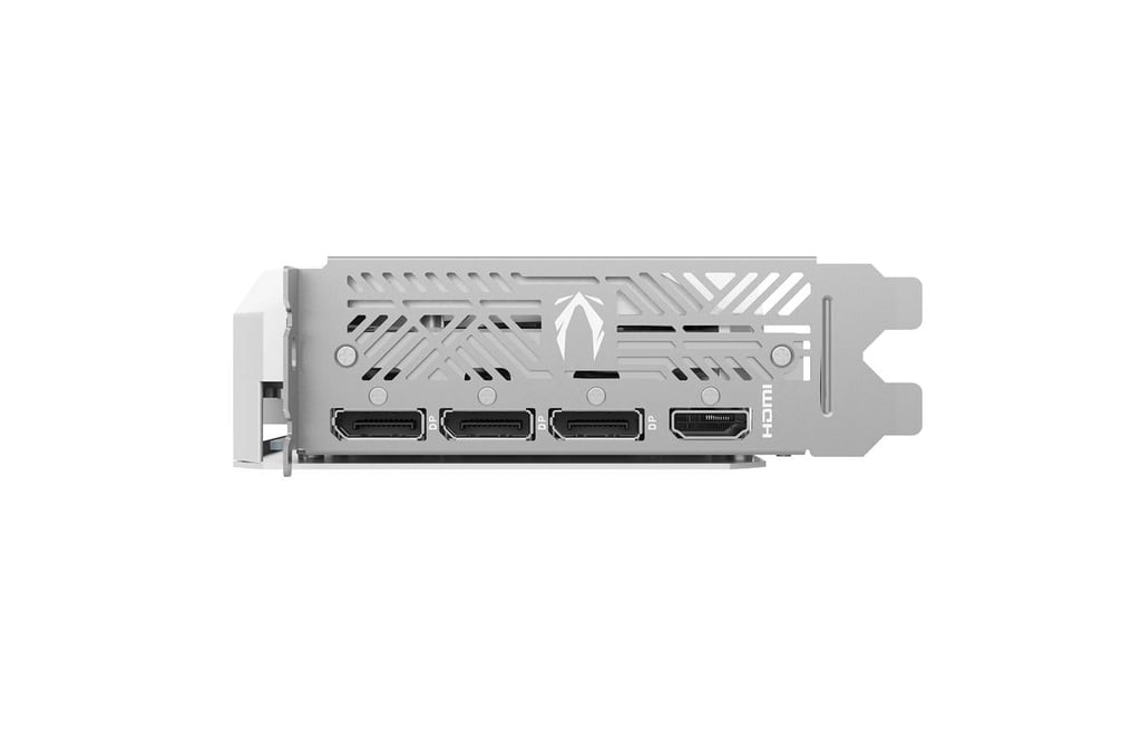 Видеокарта Zotac RTX 5060 Ti TWIN EDGE WHITE (ZT-B50620Q-10Mм) [16 ГБ, GDDR7, 128 бит, HDMI, DisplayPort (3 шт)]