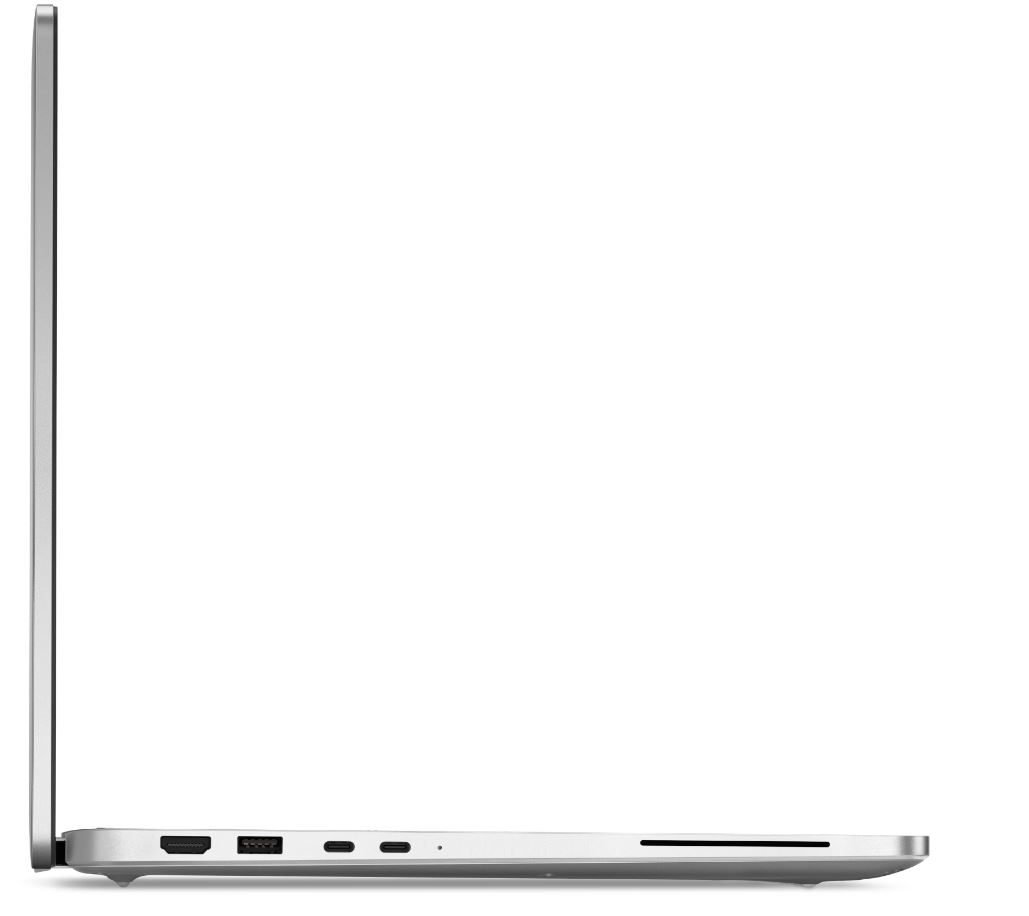 Ноутбук Dell Pro 16 Plus PB16250 (BTO105_PB16250_EMEA_UBU_210-BPCM) [16", Ultra 7 255U, 16 ГБ ОЗУ, 512 ГБ SSD, Ubuntu]