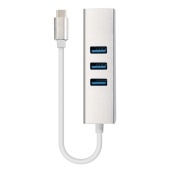 Концентратор USB ExeGate EXE-77C-45 Hub 3 port, USB 3.0