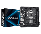 Материнская плата ASRock H470M-HDV [LGA 1200, H470, 2xDDR 4, 1xPCI-E x16, Micro-ATX]