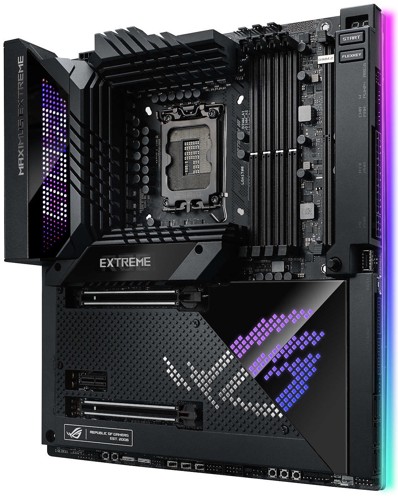 Материнская плата ASUS ROG MAXIMUS Z690 EXTREME [LGA 1700, Intel Z690, 4xDDR 5, 3xM.2, 2xPCI-E x16, E-ATX]