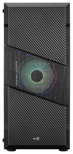 Корпус ПК без БП AeroCool Menace Saturn RGB, черный  - купить в интернет-магазине Forcecom.kz Корпус ПК без БП AeroCool Menace Saturn RGB, черный