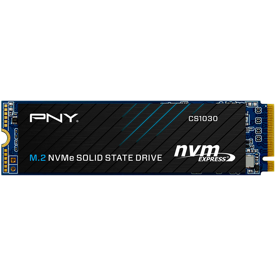 SSD-накопитель PNY CS1030 (M280CS1030-500-RB) [500 ГБ, M.2, PCI-E, 2000/1100 МБ/с]