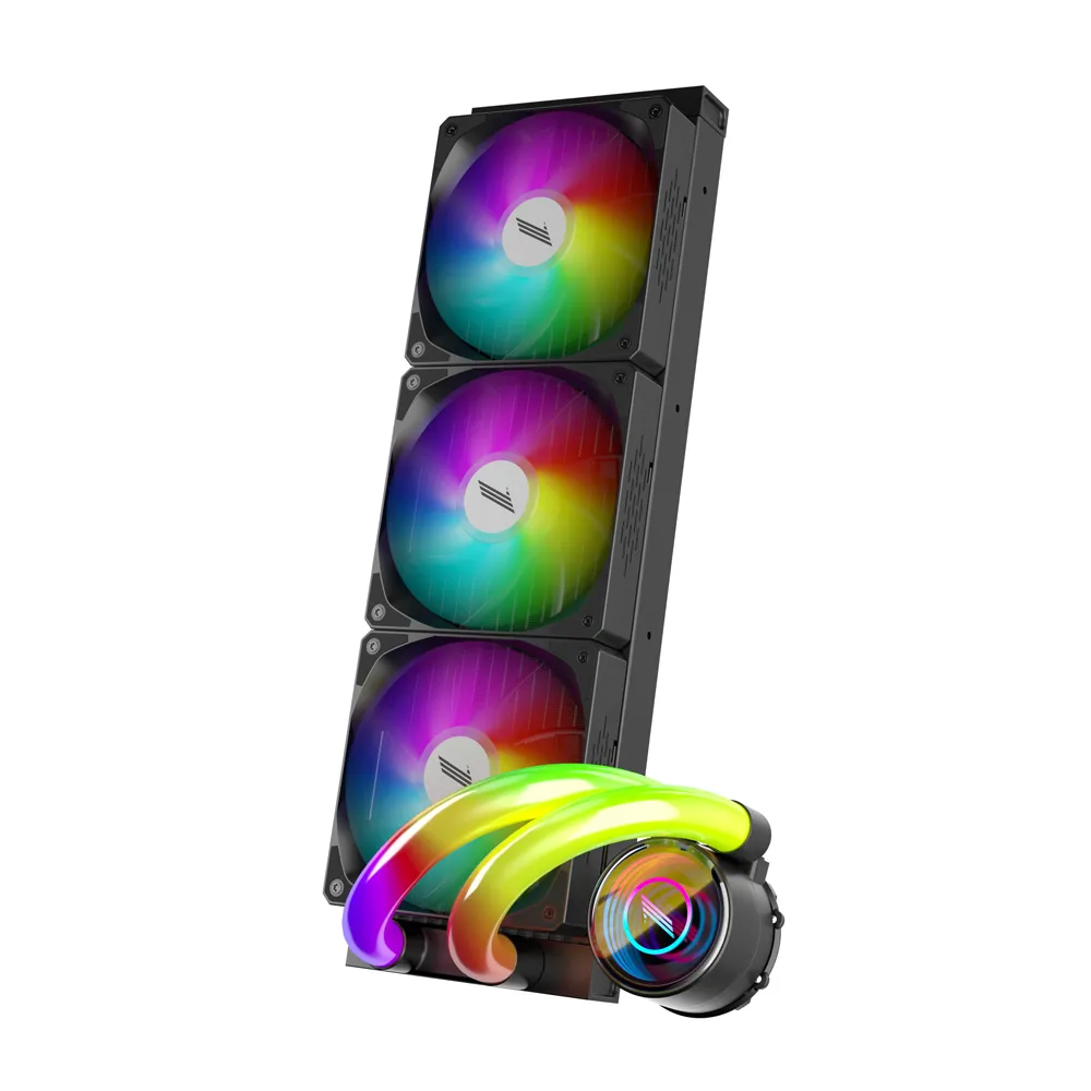 Система охлаждения 1stPlayer MT(IS)-360-BK [120 x 120 мм, 1800 об/мин, 38.05 дБ, 4 pin]