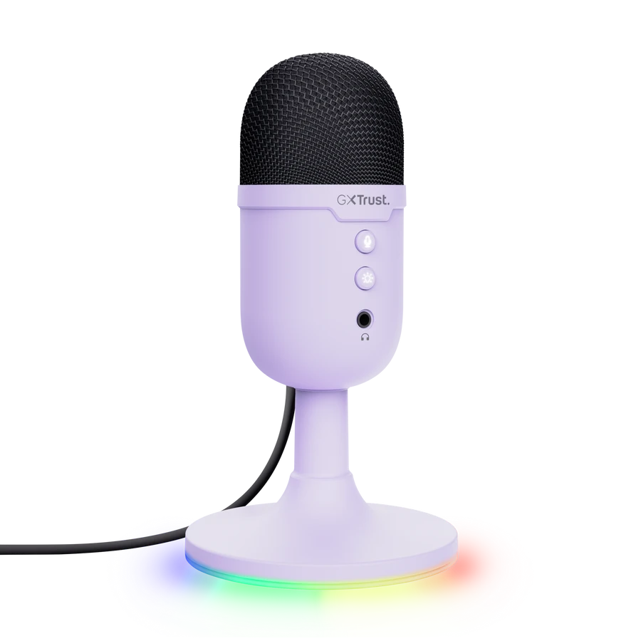 Настольный микрофон Trust GXT 234 Yunix 25375 фиолетовый