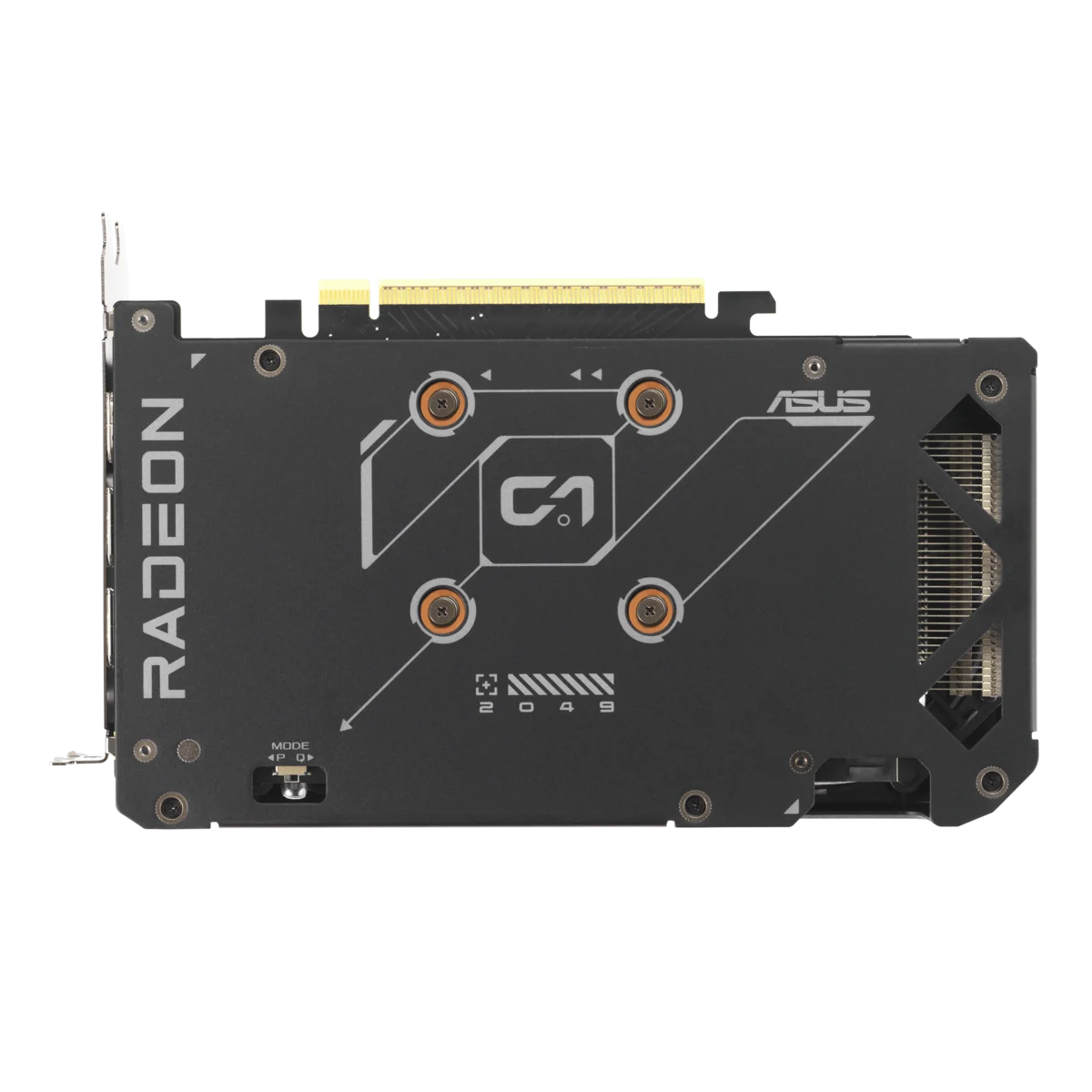 Видеокарта Asus RX 9060 XT DUAL (DUAL-RX9060XT-16G) [16 ГБ, GDDR6, 128 бит, HDMI, DisplayPort (2 шт)]