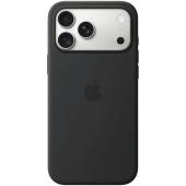 Силиконовый чехол для iPhone 18 Pro Max с MagSafe — черный, модель A3702 (MK954ZM/A)