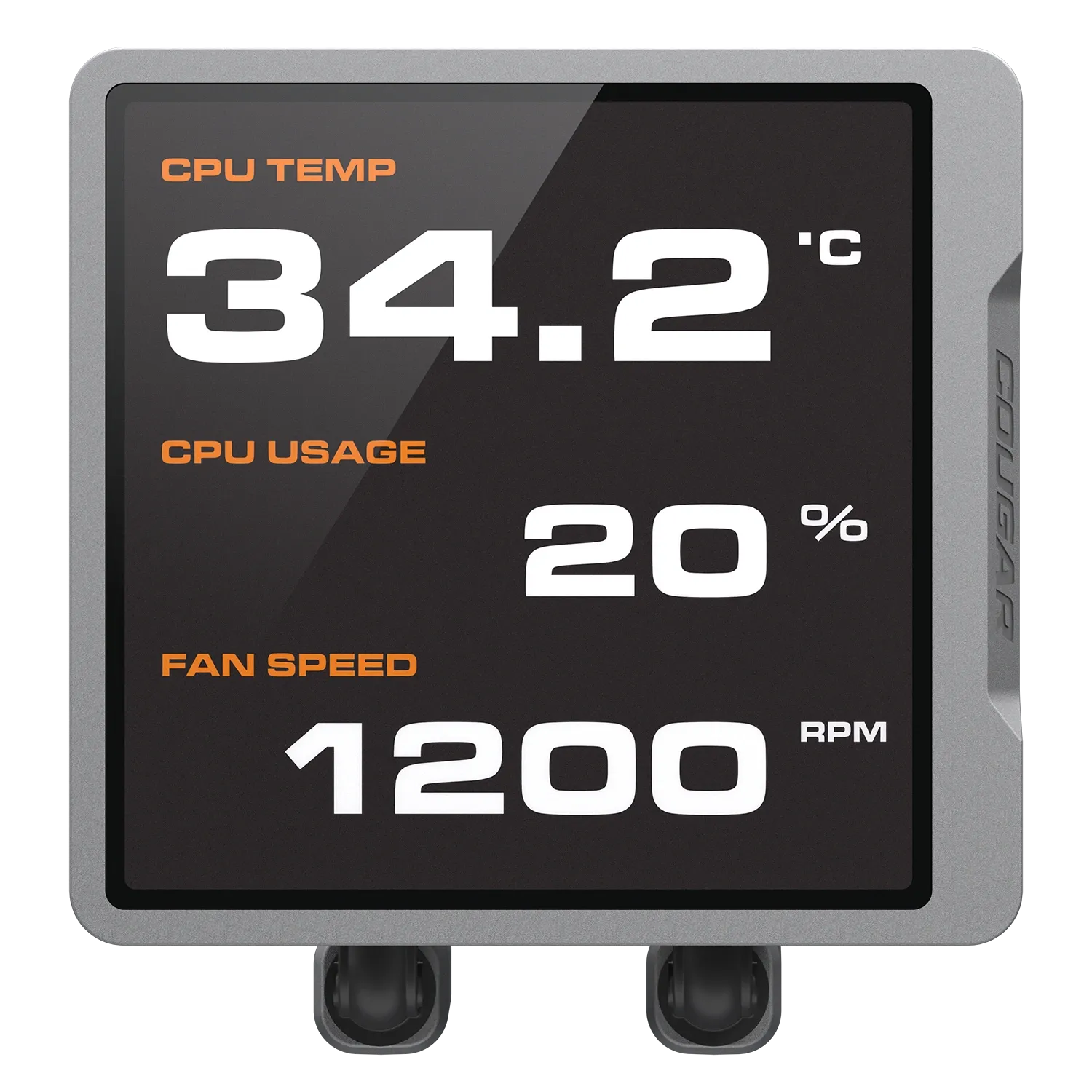 Система охлаждения Cougar Poseidon Vistek Pro ARGB 360 [120 мм, 2500 об/мин, 38 dB(A), 4 pin]