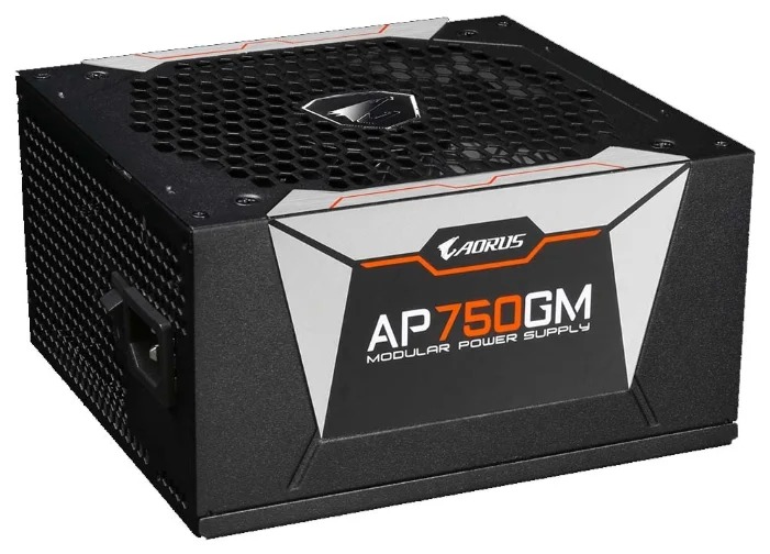 Блок питания Gigabyte GP-AP750GM [750 Вт, 80 PLUS Gold, 6x SATA, 4x 6+2 pin PCIe, 1x 4+4 pin CPU, EPS12V]