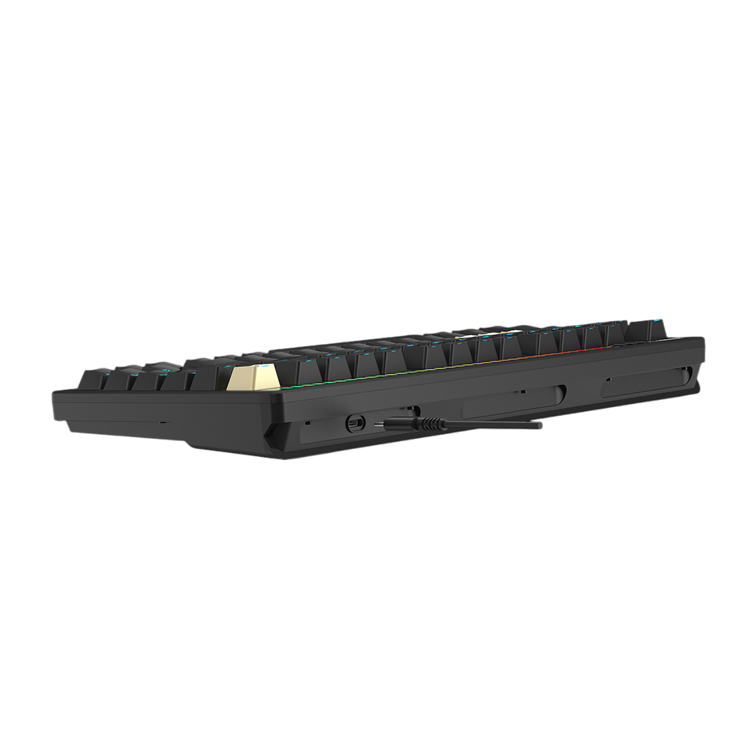 Клавиатура Bloody AT75 [механическая, проводная, RGB подсветка, Optical switches, черная]