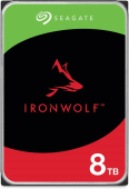Жесткий диск Seagate IronWolf (ST8000VN002) [8 ТБ, 3.5", SATA III, 256 МБ кэш, для сетевых накопителей (NAS)]