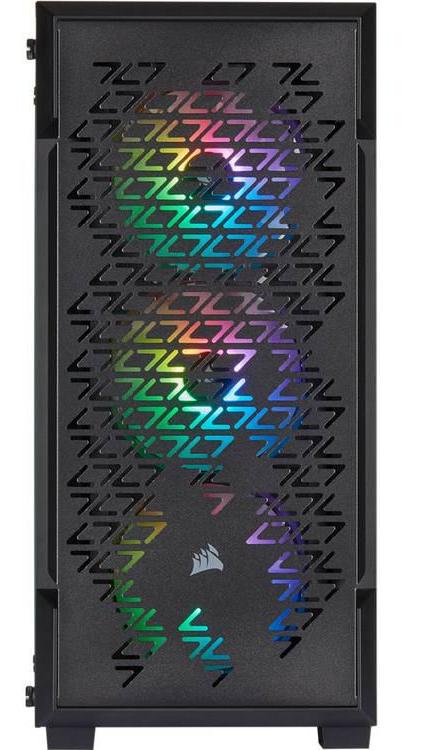 Корпус ПК без БП, Corsair iCUE 220T RGB, чёрный  - купить в интернет-магазине Forcecom.kz Корпус ПК без БП, Corsair iCUE 220T RGB, чёрный