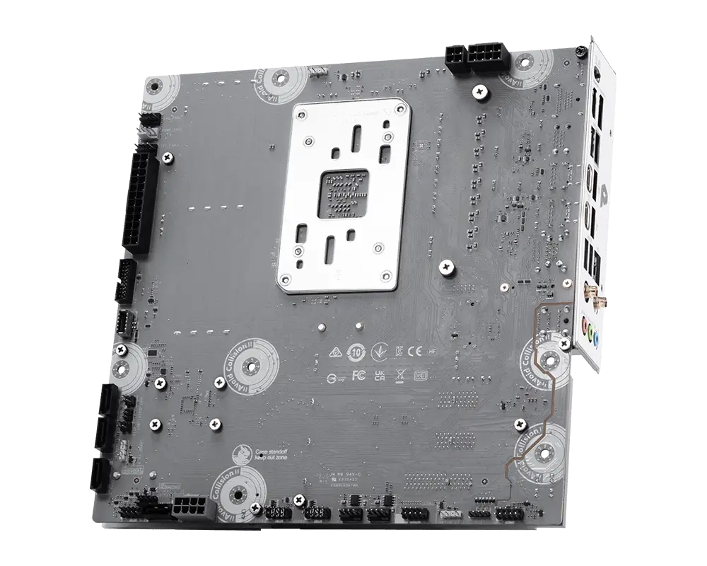 Материнская плата MSI PRO B850M-A WIFI PZ [AM5, AMD B850, 4xDDR 5, 2xM.2, 4xPCI-E x16, Micro-ATX]