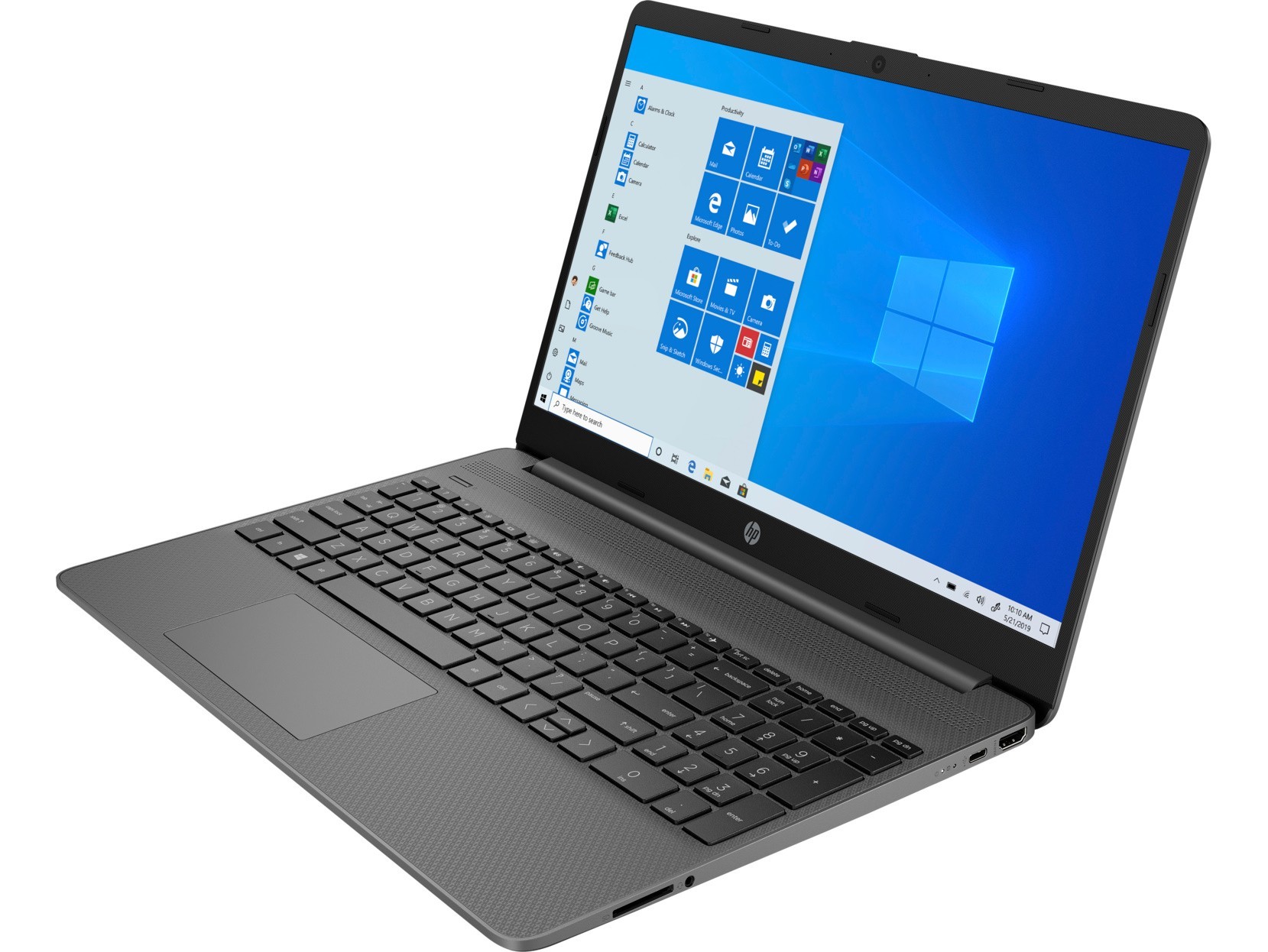 Ноутбук HP 15s-fq3002ci (7E4T0EA) [15.6" Full HD, N4500, 4 ГБ ОЗУ, 256 ГБ SSD, DOS]