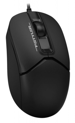 Мышь A4tech Fstyler FM12S-BLACK проводная, светодиодная, 1200 dpi, черная