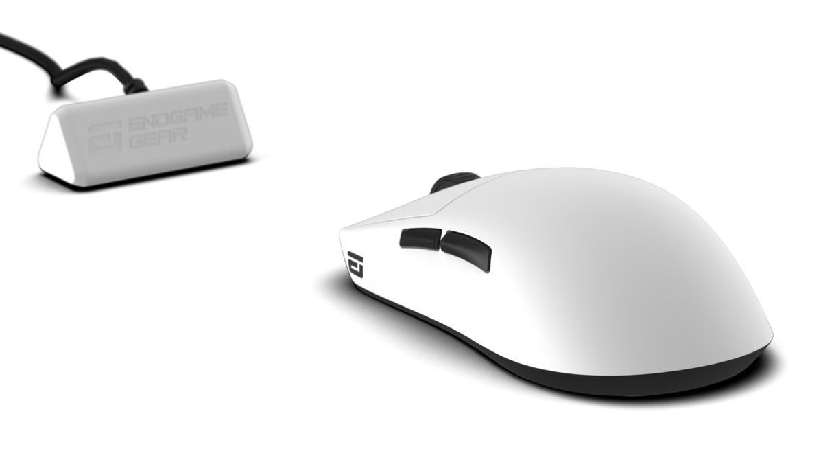 Мышь Endgame Gear OP1w 4k v2 (EGG-OP1W-4K-V2-WHT) [проводная + беспроводная, светодиодная, 30000 DPI, 4000 Гц, белый]