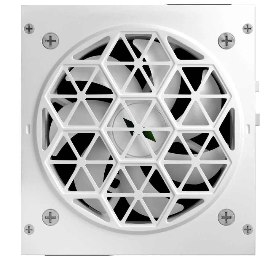 Блок питания 1stPlayer NGDP 1000W White Gold (HA-1000BA4 WHITE) [1000 Вт, 80 PLUS Gold, 2x SATA, 2 x 16 pin (12VHPWR), 3 x 6+2 pin PCIe, 2x 4+4 pin CPU, ATX]