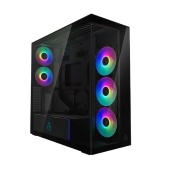 Корпус Arctic Cooling Xtender (VG ACPCC00019A) [Midi Tower, 2x 120 мм + 3x 140 мм ARGB, черный]