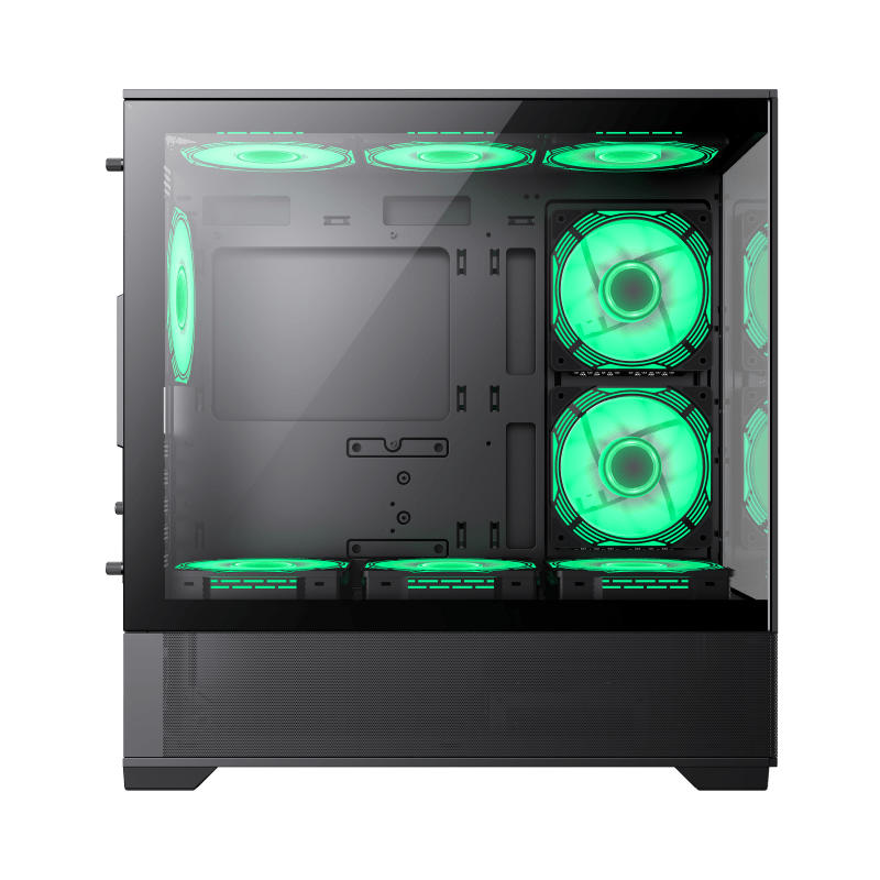 Корпус GameMax Vista MB, черный - купить в интернет-магазине Forcecom.kz Корпус GameMax Vista MB, черный