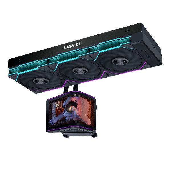 Водяное охлаждение для CPU Lian Li Hydroshift II OLED Curved 360TL 3x120 Black G89.GHS2OLDC36TB.00