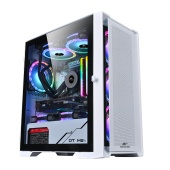 Корпус Wintek, Andromeda D531-W TG, без БП, белый  - купить в интернет-магазине Forcecom.kz Корпус Wintek, Andromeda D531-W TG, без БП, белый