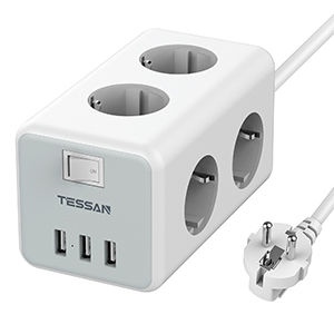 Сетевой фильтр Tessan TS-306 серый - купить по цене 16 050 тг. в интернет-магазине Forcecom.kz