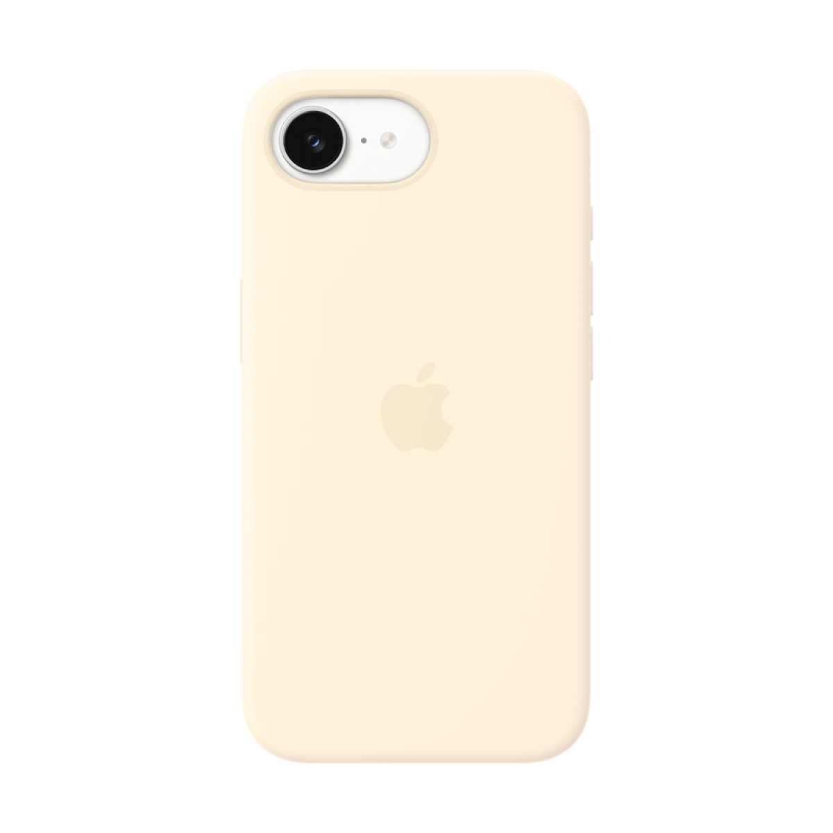 iPhone 17e Silicone Case with MagSafe - Vanilla,Model A3646