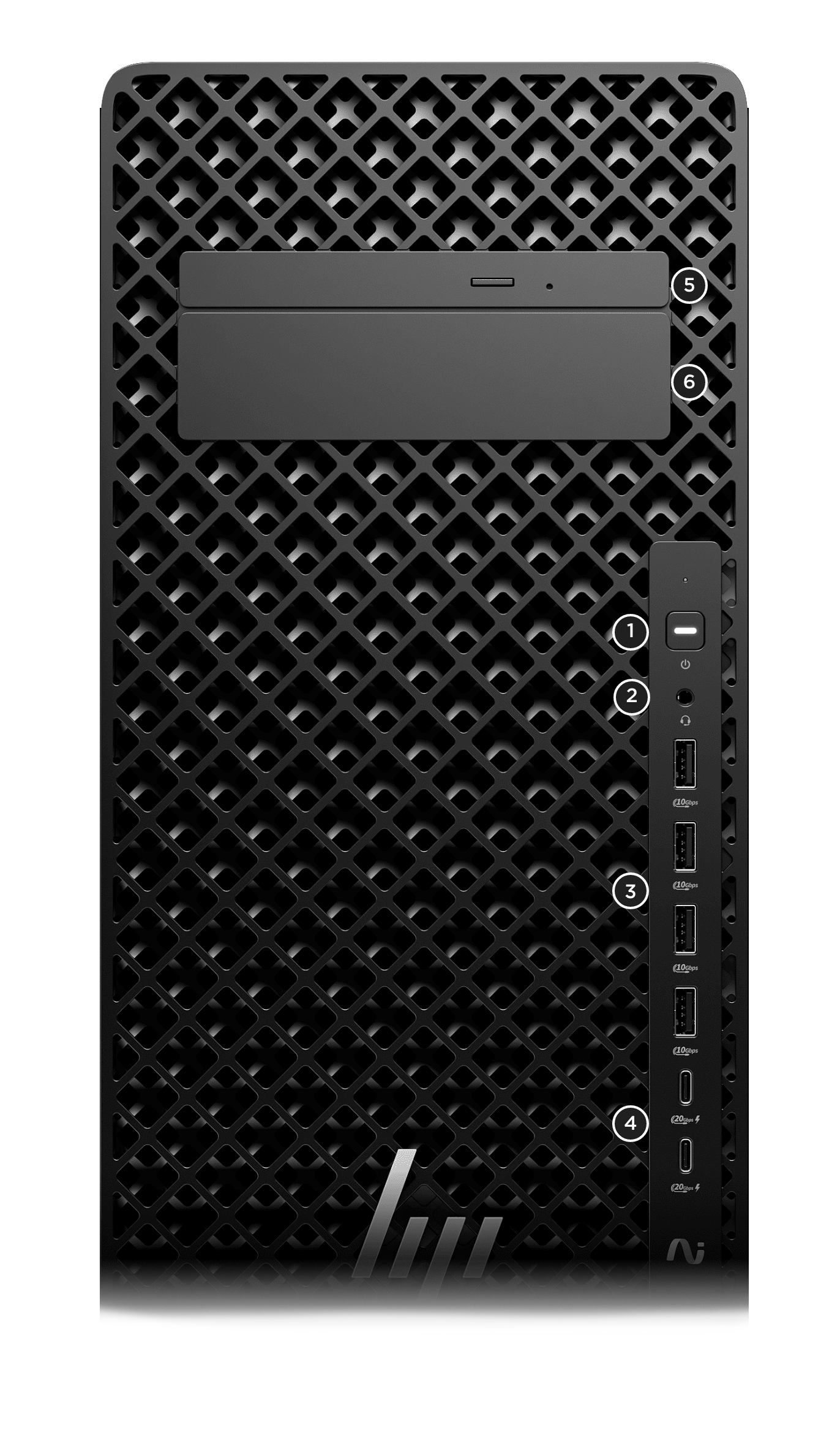 Системный блок HP Z2 Tower G1i (A2KR3ES) [Ultra 7-265K, 64 ГБ ОЗУ, 1 ТБ SSD, RTX 2000 Ada, Windows 11 Pro]