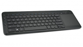Клавиатура Microsoft Keyboard Microsoft Wireless, All-in-One Media, N9Z-00018 [мембранная, беспроводной, клавиш - 86] - купить по цене 8 850 тг. в интернет-магазине Forcecom.kz